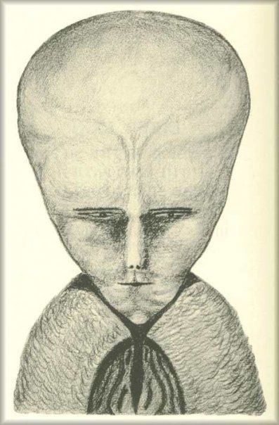 Le portrait de Lam. Originellement publié dans la revue The Equinox en 1919.